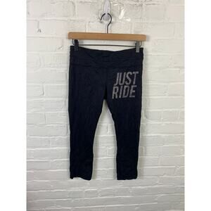 Lululemon Women's Just Ride High-Waist Skinny Leggings Stretch Black Size 28